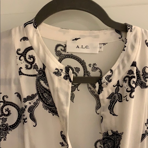 White and black A.L.C dress - Picture 1 of 3